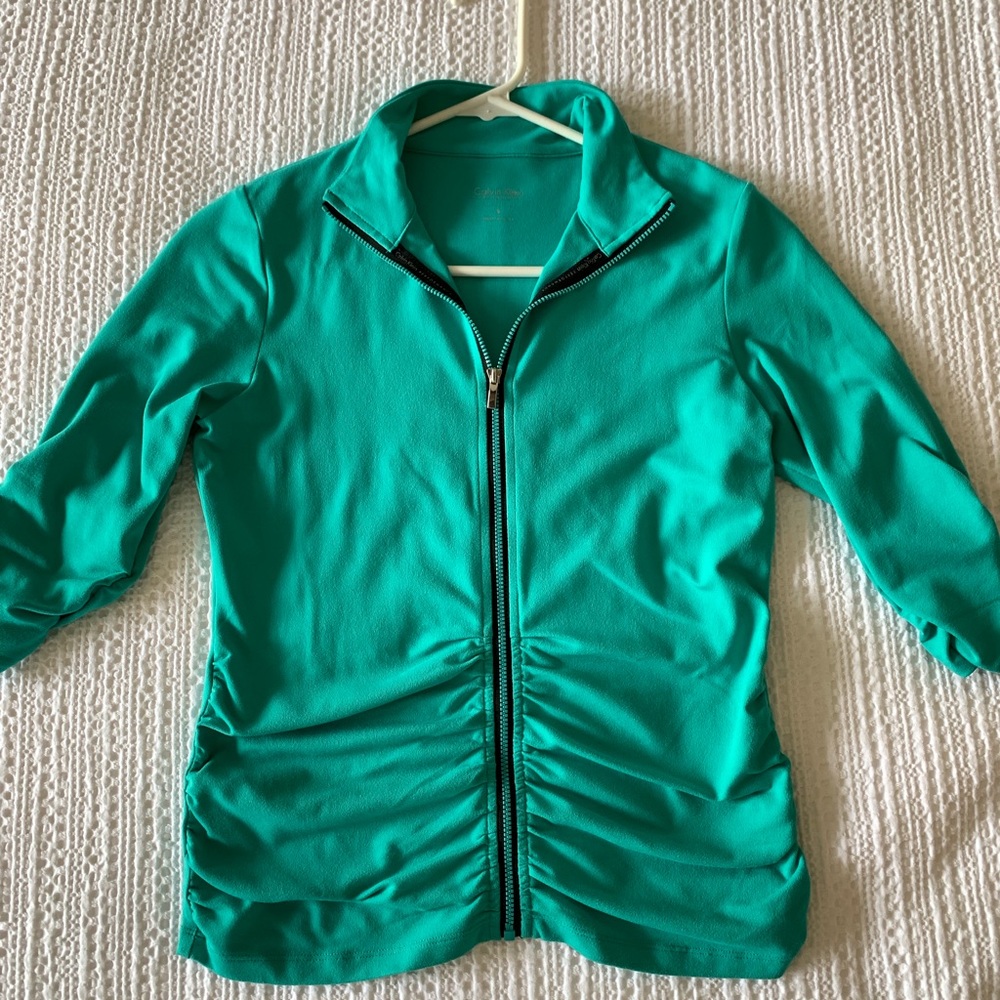 Rouched Calvin Klein Performance Jacket